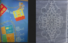 2 GREY LUXURY NOBEL TURKISH CARPET HARMONY 160x212 BLUE KIDS IKEA SMASTAD RUG