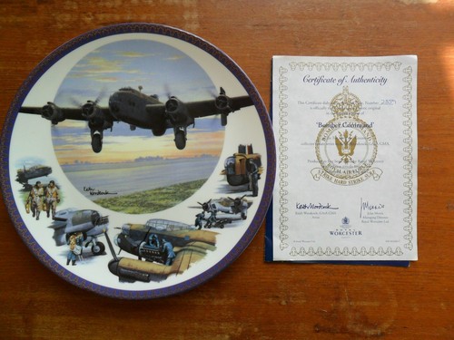 Royal worcester raf bomber - raf,
