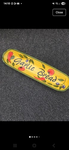 Vintage rayware garlic bread - rayware,