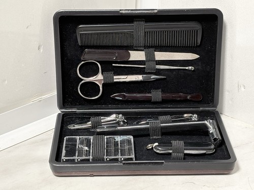 Vintage boxed manicure set - vintage, /