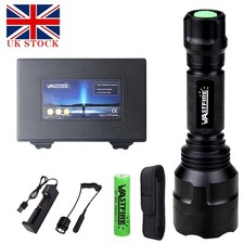 White Red Green LED Flashlight