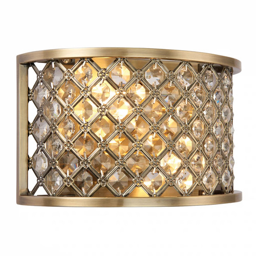 Wall light brass hudson - wall,