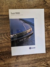 Saab 9000 1996 Brochure Prospekt inc. Aero, Griffin
