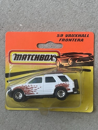 Matchbox vauxhall frontera - matchbox,