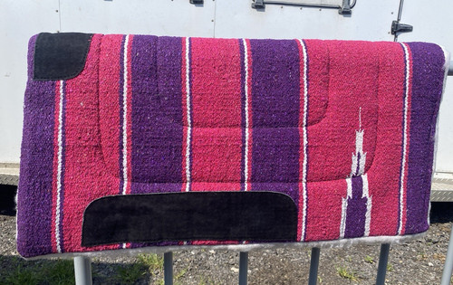 Fuchsia purple western saddle - fuchsia, /purple