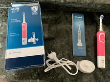 Oral B Vitality 3D Plus Electric Toothbrush-Working (See Description) With Box 