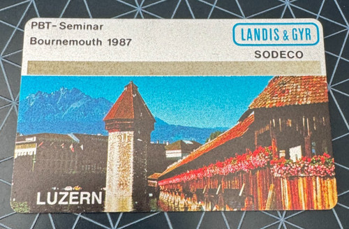 Landis gyr phonecards - landis, &