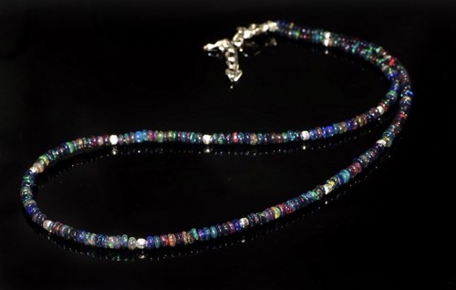 Ethiopian black opal and - black,