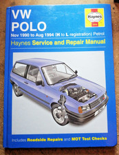 VW Polo Petrol (Nov 90 - Aug 94) Haynes Service & Repair Manual