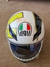 Valentino Rossi Signed Full Scale Helmet, The Doctor 46 *PHOTO PROOF + COA*