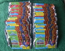 2017-18 MATCH ATTAX - 50 UNOPENED PACKS  - 450 CARDS ( NO BOX )