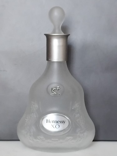 Hennessy 35cl frosted glass - xo,