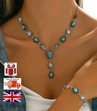 Turquoise Necklace & Bracelet