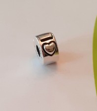 Chamilia heart clip lock 925