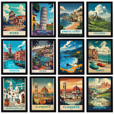 Vintage Holiday Italy Travel