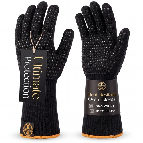 Oven gloves heat resistant - gloves, bbq