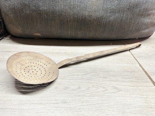 Antique cast iron - iron, skimmer