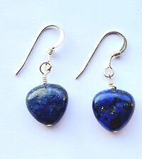 Sterling silver and deep blue