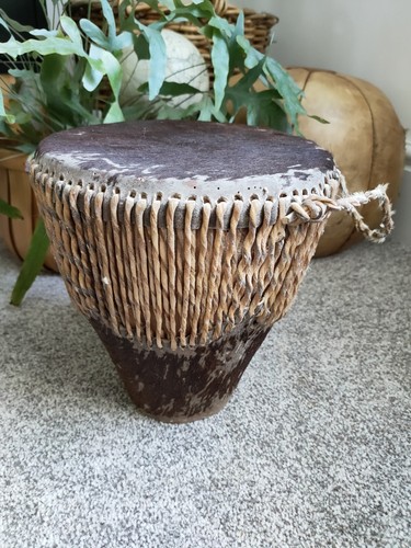 Vintage ethnic african drum - ethnic,