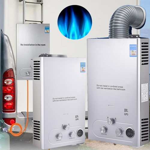 Lpg hot water heater - water, propane
