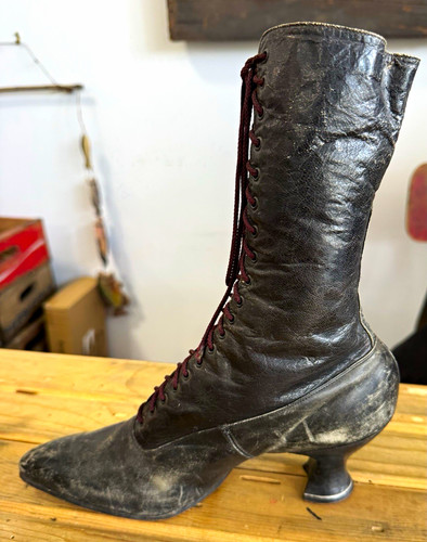 1800 vintage black leather - black,