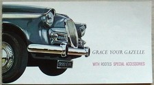 ROOTES SPECIAL ACCESSORIES SINGER GAZELLE Sales Brochure Leaflet 1960s #63405