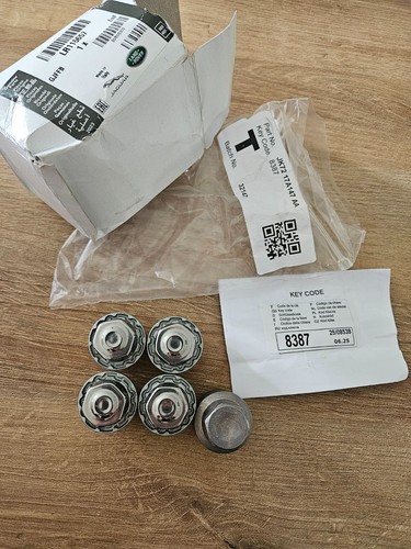 Wheel nuts locking set - wheel, jaguar