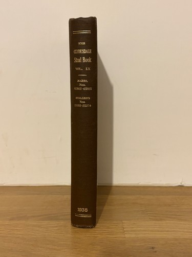 Clydesdale stud book - book, vol