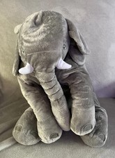 20” Grey Cuddly Elephant