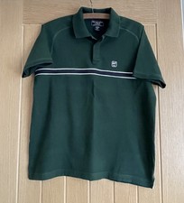 Abercrombie & Fitch Green Vintage Polo Top Size L (Muscle)