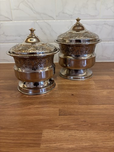 Pair vintage ornate - pair,