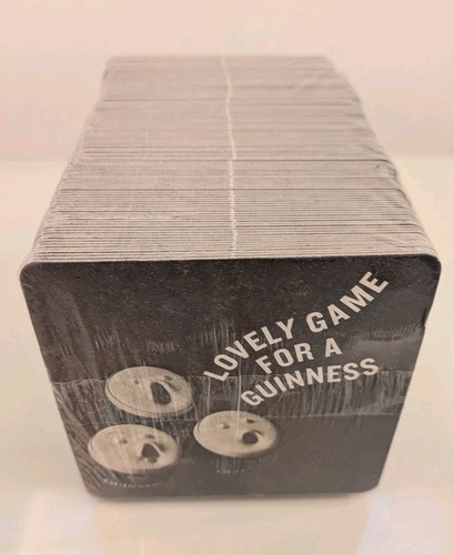 Guinness beer mat coaster - guinness,