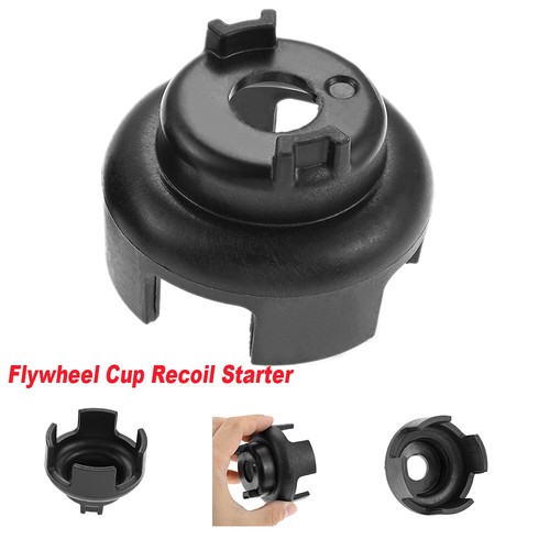Flywheel cup recoil starter - flywheel,