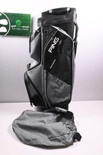 Ping Pioneer Cart Bag / 15-Way Divider / Black, Grey, White