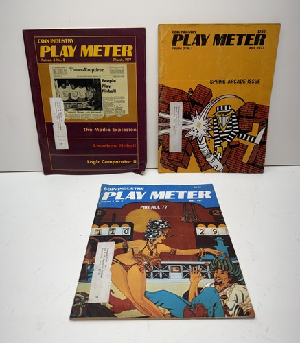Play meter magazine lot 3 - lot, x