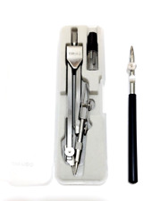 DRAWING COMPASS FOR MATHS GEOMETRY SCHOOL - STAINLESS STEEL