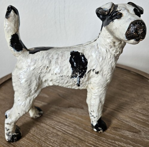 Antique hubley fox terrier - hubley,