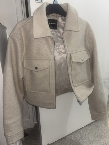 Bershka women jacket cream - women's,