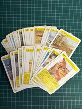 Vintage Waddingtons Super Top Trumps Dinosaurs Card Pack - 32 Cards - 1995 - 906