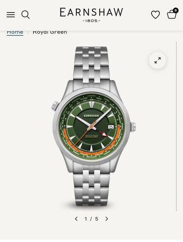Earnshaw world timer - earnshaw, gmt