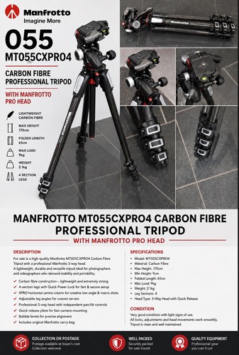 Manfrotto 055 mt055cxpro4 - 055,