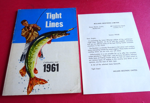 Rare vintage abu tight lines - rare,