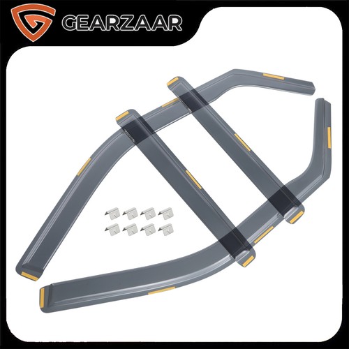 Tinted wind deflectors - tinted,