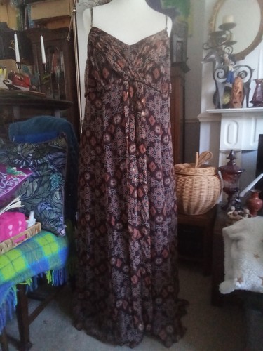Georgeous monsoon silk maxi - georgeous,