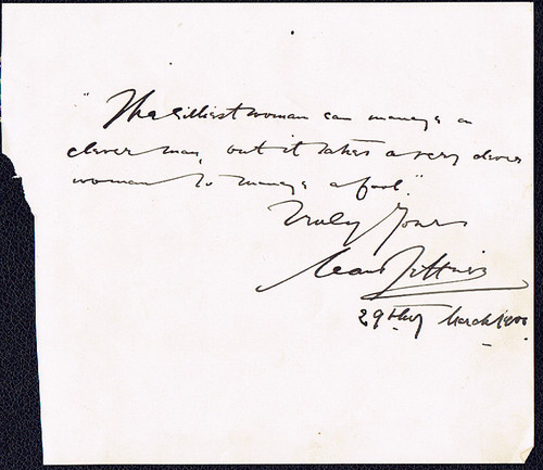 1900 autographs - x,