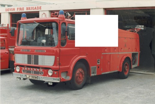 Ljy999h devon fire service - ljy999h,