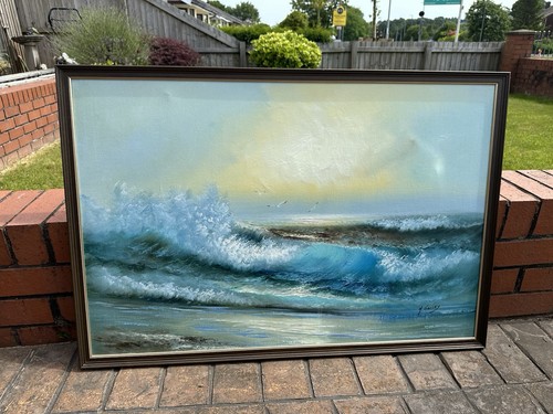 Wall picture oil painting - wall,