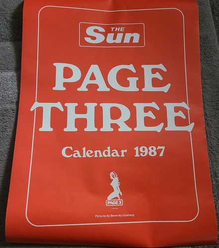 The sun page calendar 1987 - sun, 3