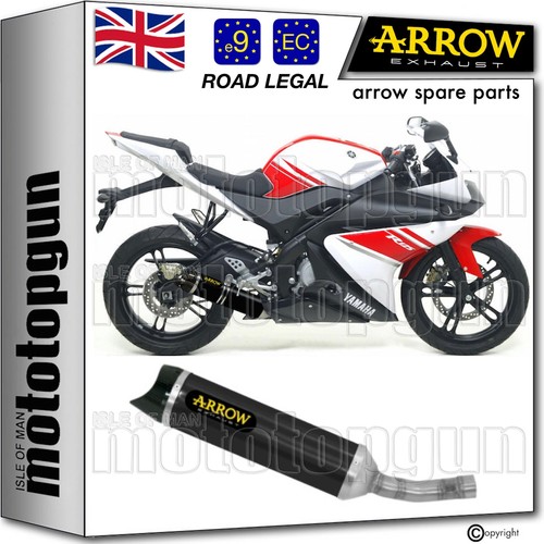 Exhaust black thunder arrow - black, c