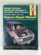 Haynes 1984 1995 Dodge Caravan